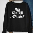 May Contain Alcohol Funny Drinking Sweatshirt Gifts for Old Women