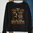 May Son Of God My Scars Tell A Story Reminder Of Time Gift For Mens Sweatshirt Gifts for Old Women
