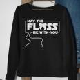 May The Floss Be With You - Dentist Dentistry Dental Sweatshirt Gifts for Old Women