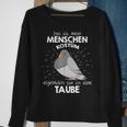 Mein Menschen Kostüm Bin Ich Eine Taube Halloween Outfit Sweatshirt Geschenke für alte Frauen