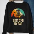 Men Vintage Best Dad By Par Disc Golf Dad Fathers Day Sweatshirt Gifts for Old Women