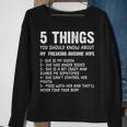 Mens 5 Things You Should Know About My Wife She Is My Queen V5 Sweatshirt Gifts for Old Women