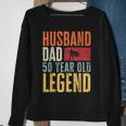 Mens 50Th Birthday Dad Husband Legend Funny Vintage 50 Years Old Sweatshirt Gifts for Old Women