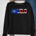 Mens Abuelo Puerto Rico Flag Puerto Rican Pride Fathers Day Gift Sweatshirt Gifts for Old Women