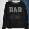Mens Christian Dad Religious Faith Bible Verse Fathers Day Sweatshirt Gifts for Old Women