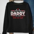 Mens First Time Daddy Est 2023 Wish Me Luck | Fathers Day Sweatshirt Gifts for Old Women