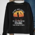 Mens Fishing | Id Rather Be Fishing | Funny Fishing Sweatshirt Gifts for Old Women
