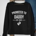 Mens Funny 1St Time Dad Est 2022 New First Fathers Hood Day Cool Gift Sweatshirt Gifts for Old Women