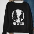 Mens Funny Camping Shirts For Men I Pee Outside Inappropriate Tshirt Sweatshirt Gifts for Old Women