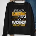 Mens Funny Machinist Operator Vintage Fathers Day Gift For Dad Sweatshirt Gifts for Old Women