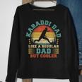 Mens Kabaddi Sports Lover Vintage Kabaddi Dad Fathers Day Men Women Sweatshirt Graphic Print Unisex Gifts for Old Women