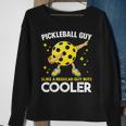 Mens Pickleball For Men Funny Dabbing Pickleball Guy Sweatshirt Gifts for Old Women