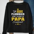 Mens Plumber Dad Fathers Day To Be Father Sweatshirt Gifts for Old Women