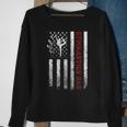 Mens Proud Gymnastics Dad American Flag Cool Usa Patriotic  Sweatshirt Gifts for Old Women