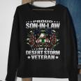 Mens Proud Son-In-Law Of A Desert Storm Veteran Vets Family Gift Men Women Sweatshirt Graphic Print Unisex Gifts for Old Women