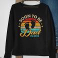 Mens Soon To Be Dad 2023 Fathers Day First Time Dad Pregnancy Sweatshirt Gifts for Old Women
