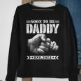 Mens Soon To Be Daddy Est2023 Retro Fathers Day New Dad Sweatshirt Gifts for Old Women