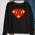 Mens Superdad Super Dad Super Hero Superhero Fathers Day Vintage Sweatshirt Gifts for Old Women