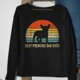 Mens Vintage Best Frenchie Dad Ever Father Day Gifts For Dad Sweatshirt Gifts for Old Women