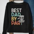 Mens Vintage Funny Best Dad By Par - Disk Golf Dad Sweatshirt Gifts for Old Women
