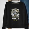 Merle Name- In Case Of Emergency My Blood Sweatshirt Gifts for Old Women