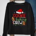 Merry Christmas Cookie Baking Crew Ginger Santa Pajamas Xmas Men Women Sweatshirt Graphic Print Unisex Gifts for Old Women