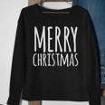 Merry Christmas Weihnachts Spruch Dekoration Damen Herren V2 Sweatshirt Geschenke für alte Frauen