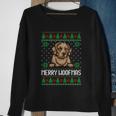 Merry Woofmas Ugly Christmas Sweater Funny Gift Sweatshirt Gifts for Old Women
