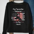 Mother Veterans Day My Favorite Veteran Is My Mom Proud SonSweatshirt Gifts for Old Women
