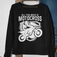 Motocross Für Biker I Dirt Bike I Cross Enduro Sweatshirt Geschenke für alte Frauen