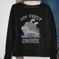 My First Cruise 2019 Cruising Vacation Trip Sweatshirt Gifts for Old Women