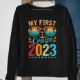 My First Cruise 2023 Family Vacation Cruise Ship Travel Sweatshirt Gifts for Old Women