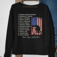 Never Forget The Names Of 13 Fallen Soldiers Sweatshirt Gifts for Old Women