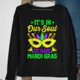 New Orleans Fat Tuesdays Its In Our Soul To Have Mardi Gras Sweatshirt Gifts for Old Women