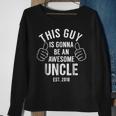 New Uncle Est 2018 Pregnancy Announcement For Uncle Sweatshirt Gifts for Old Women