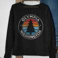 Olympia Washington Wa Vintage Graphic Retro 70S Men Women Sweatshirt Graphic Print Unisex Gifts for Old Women