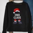 Oma Claus Weihnachts-Sweatshirt für Damen, Festlicher Partnerlook Geschenke für alte Frauen