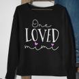 One Loved Mimi Valentine Mimi Is My Valentine Sweatshirt Gifts for Old Women