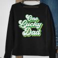 One Lucky Dad Retro Vintage St Patricks Day Sweatshirt Gifts for Old Women
