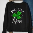 One Lucky Mama St Patricks Day Leaf Clover St Paddys Day Sweatshirt Gifts for Old Women