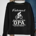 Opa auf Fahrrad Sweatshirt, Cool für Radfahrende Großväter Geschenke für alte Frauen