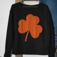 Orange Clover Irish St Patricks Paddys Day Lucky Sweatshirt Gifts for Old Women