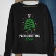 Pacu Christmas Crew Cute Christmas Tree Xmas Lights Nurse Men Women Sweatshirt Graphic Print Unisex Gifts for Old Women
