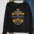 Papa Majestät mit Krone Sweatshirt, Lustiges Geburtstagsgeschenk Geschenke für alte Frauen