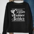 Patriotic Army Cousin Sweatshirt Gifts for Old Women
