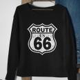 Pattern Design Rute 66 Hot Rod Speed Way Sweatshirt Gifts for Old Women