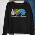 Peace Love Autism Puzzle In April We Wear Blue For Autism Sweatshirt Gifts for Old Women