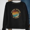 Personalisiertes Martin Mythos Legende Sweatshirt, einzigartiges Design Geschenke für alte Frauen