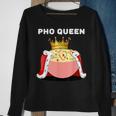 Pho Queen | Womens Pho Lover | Vietnamese Noodles Pho  Men Women Sweatshirt Graphic Print Unisex Gifts for Old Women