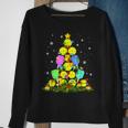 Pickleball Christmas Tree Santa Pickleball X Mas Lights 2022 Men Women Sweatshirt Graphic Print Unisex Gifts for Old Women